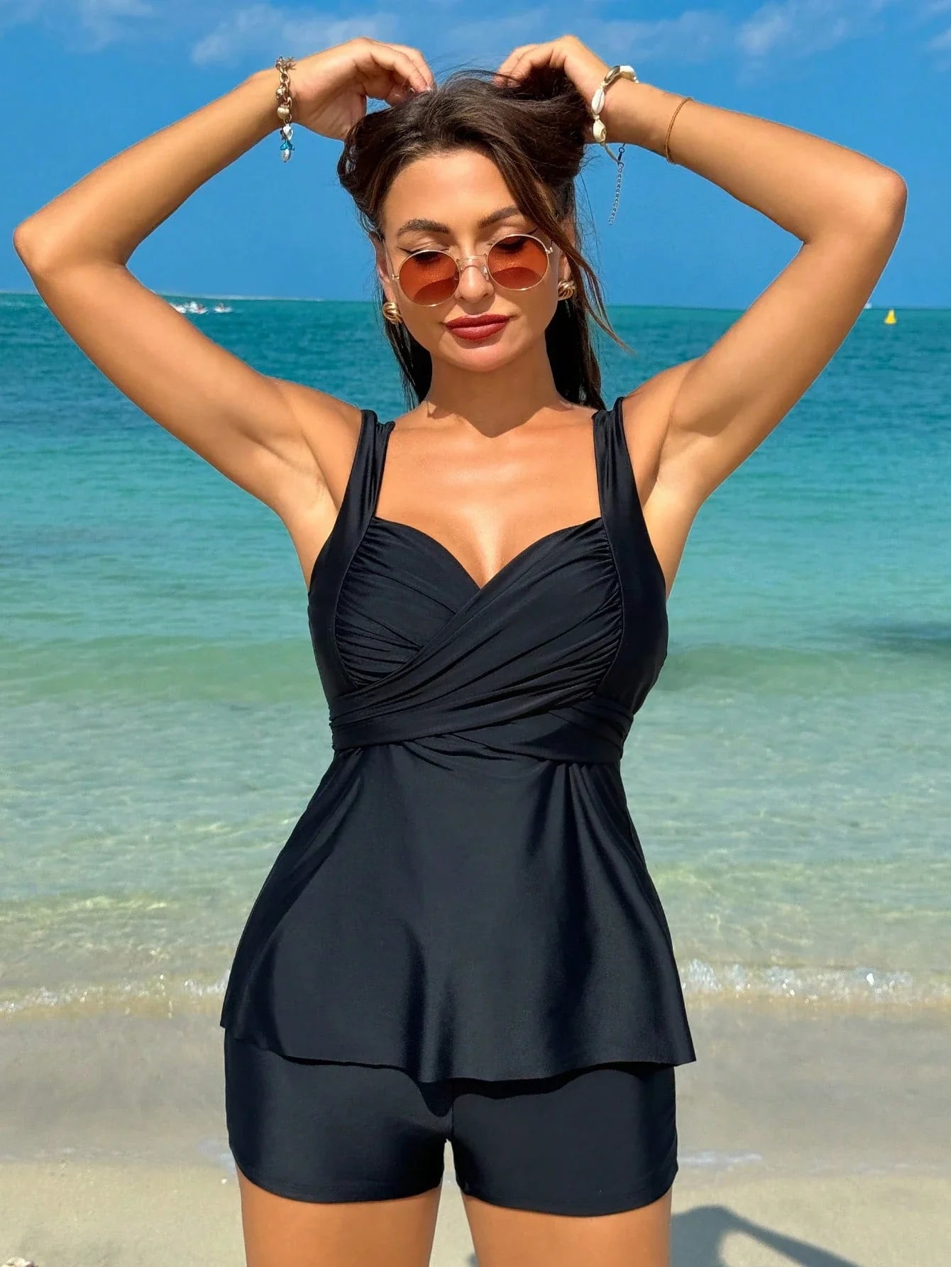 Tankini Franzido Verão