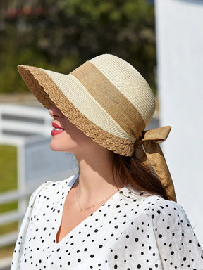 Chapéu de Palha com Laço