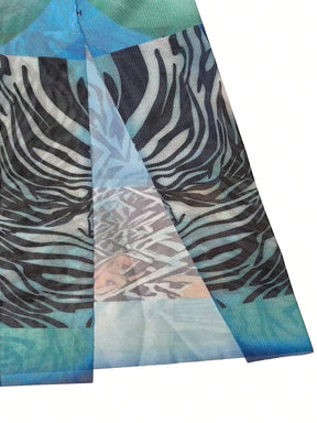 Saída de Praia Plus Size Rowan