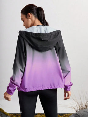 Corta-Vento Casual Com Capuz Julia