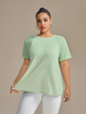 Camiseta Casual Plus Size Abigail
