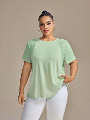 Camiseta Casual Plus Size Abigail