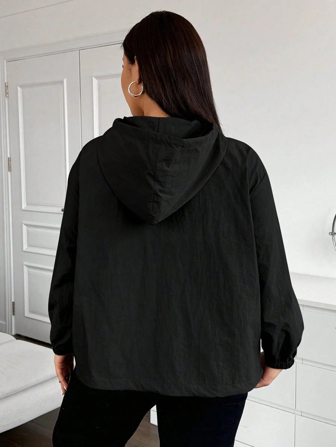 Corta-Vento Impermeável Plus Size Mia