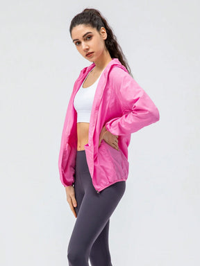 Corta Vento Leve de Secagem Rápida e Resistente