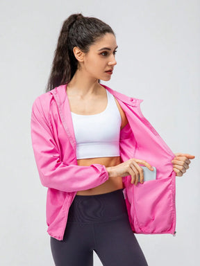 Corta Vento Leve de Secagem Rápida e Resistente