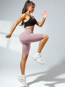 Short Cintura Alta Respirável