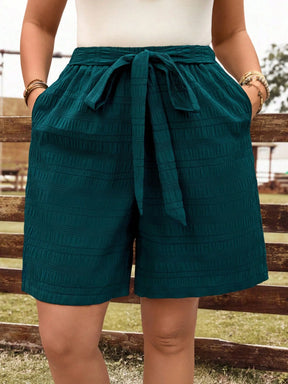 Shorts com Bolsos Plus Size