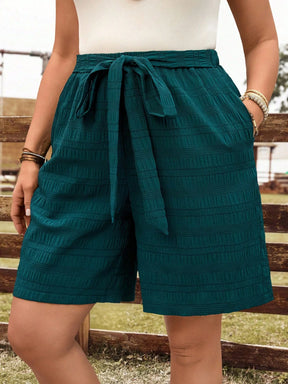 Shorts com Bolsos Plus Size
