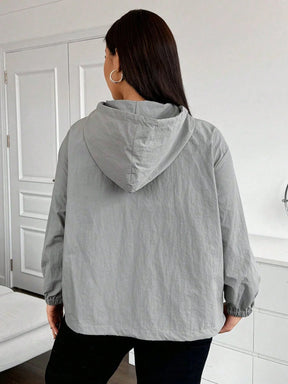 Corta-Vento Impermeável Plus Size Mia