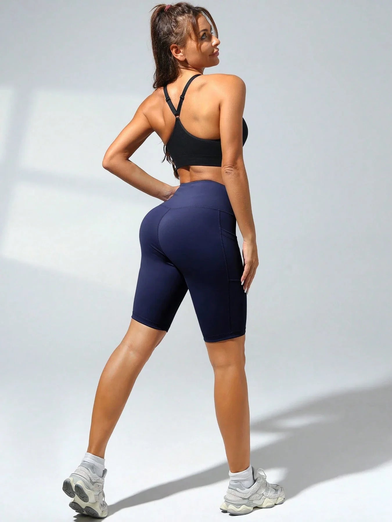 Short Cintura Alta Respirável