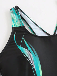 Maiô Plus Size Regata Piscina