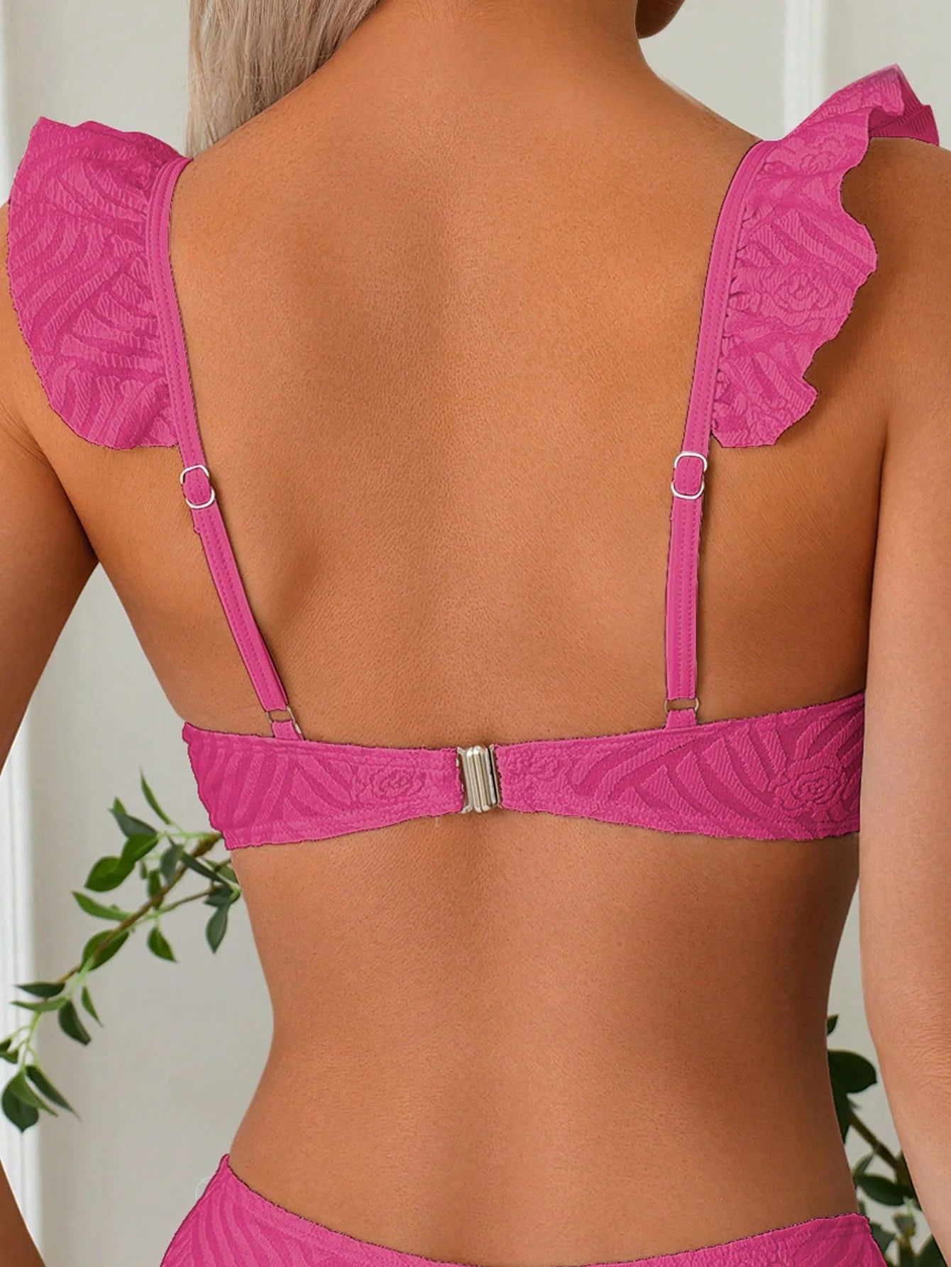 Biquíni Texturizado Com Babado G