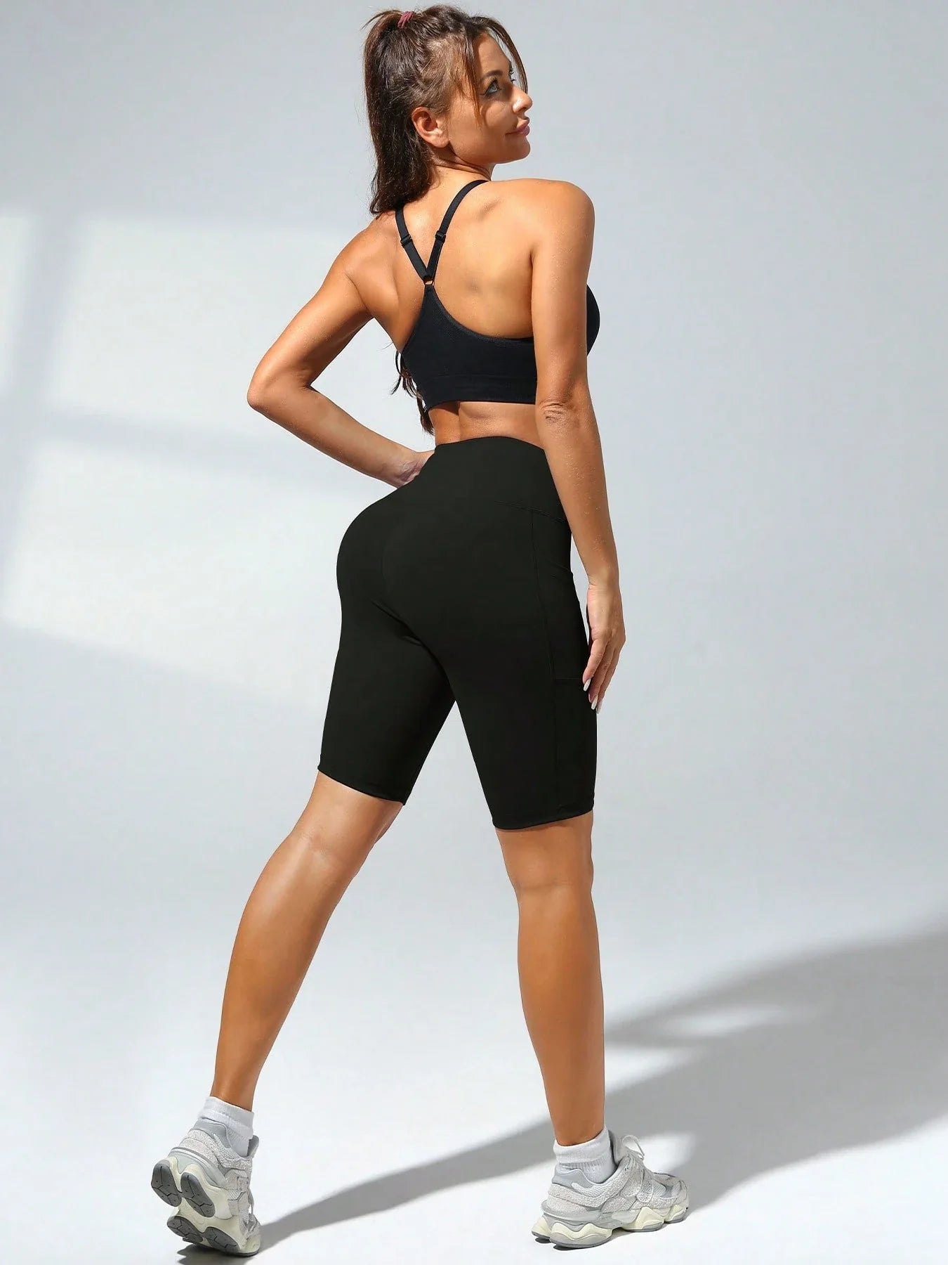 Short Cintura Alta Respirável