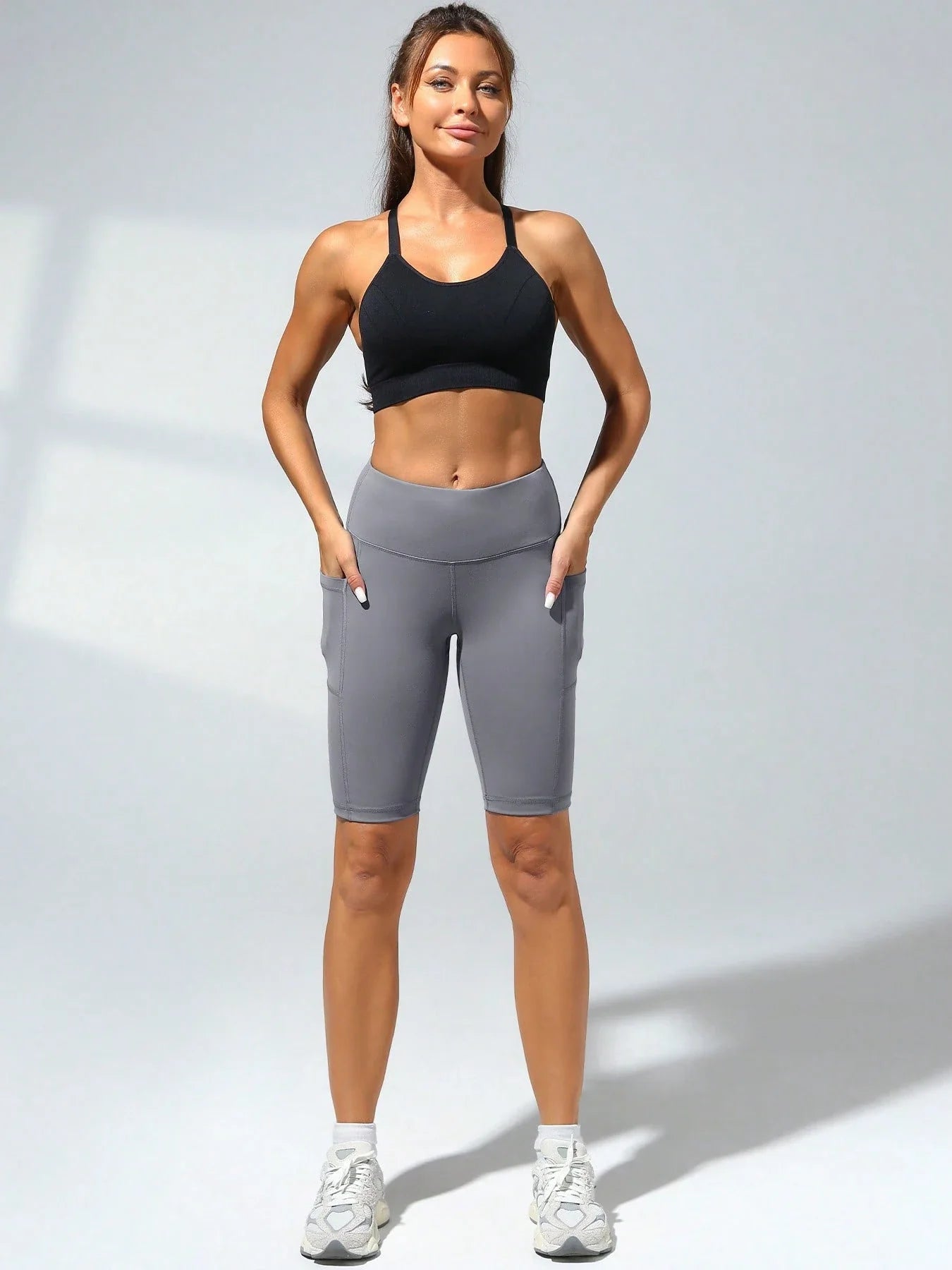 Short Cintura Alta Respirável