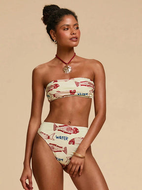 Biquíni Estampa Peixe