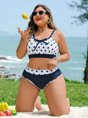 Biquíni Plus Size Poá