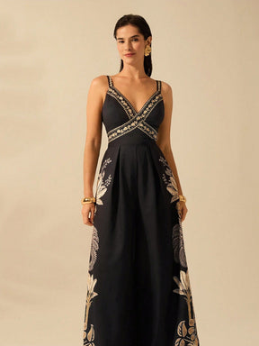 Macacão Longo Elegante