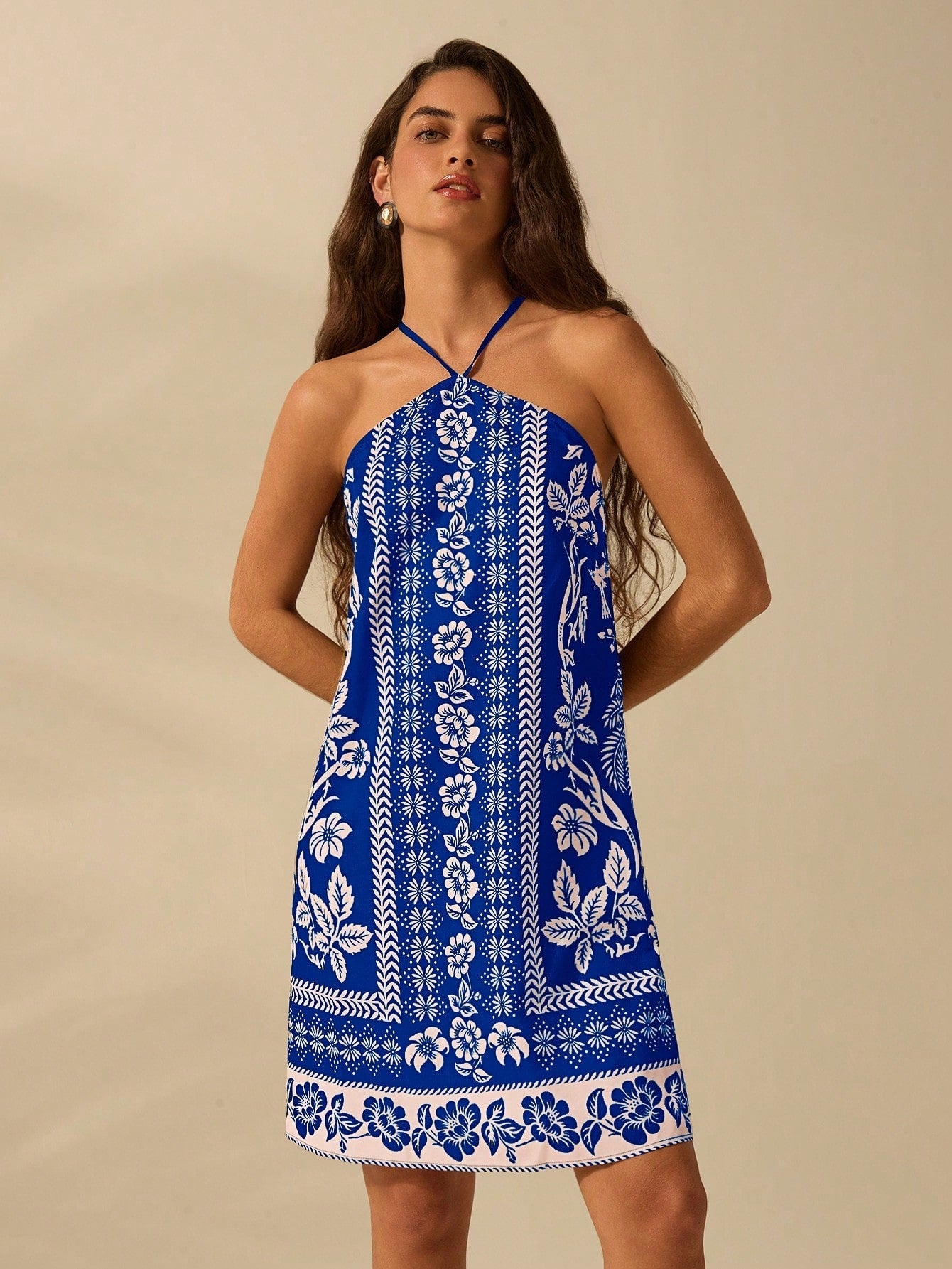 Vestido Curto Boho de Verão