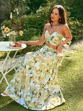 Conjunto de Saia e Top Jade