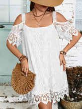 Vestido De Renda Branco Plus Size