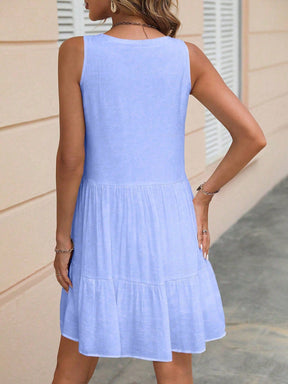 Vestido Helena Com Decote FruFru