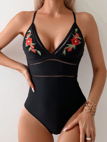 Maiô Simples Rosa Vermelha