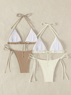 Kit 2 Conjuntos de Biquíni Cortininha