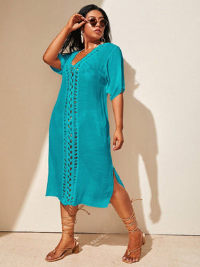 Saída de Praia Plus Size Anastasia