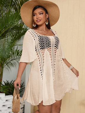 Saída de Praia Plus Size Sabine