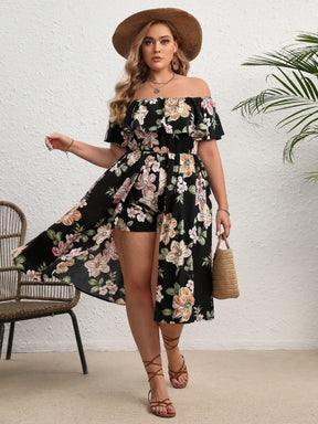 Macacão Pluz Size Estação das Flores