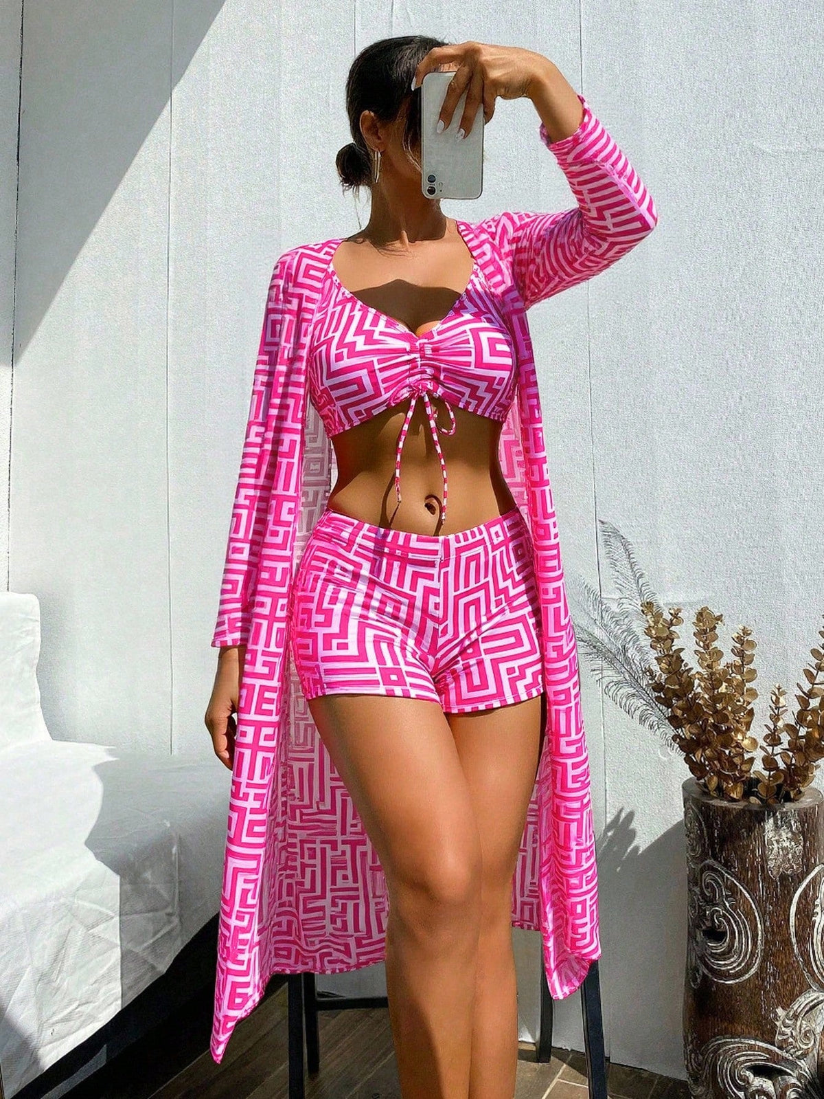 Conjunto de Biquíni 3 Peças Raquel