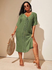 Saída de Praia Plus Size Anastasia