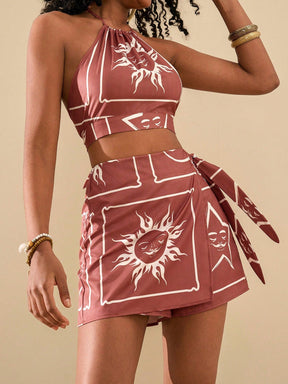 Conjunto Verão Estampado Juliana