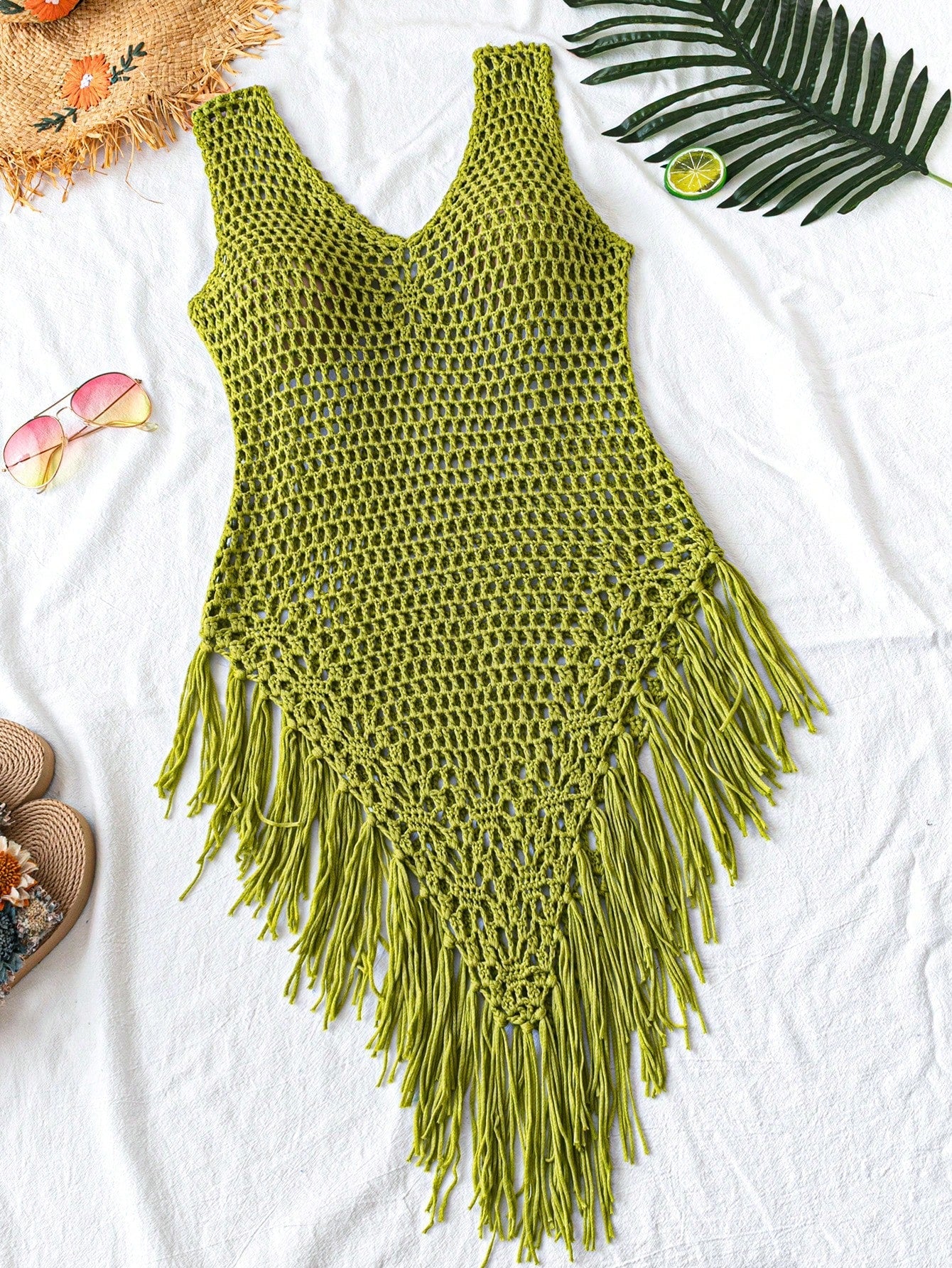 Saída de Praia Em Crochê Lavinia