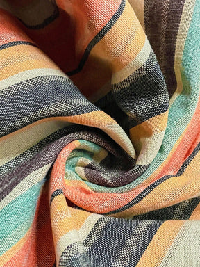 Short Listrado Plus Size Cordão